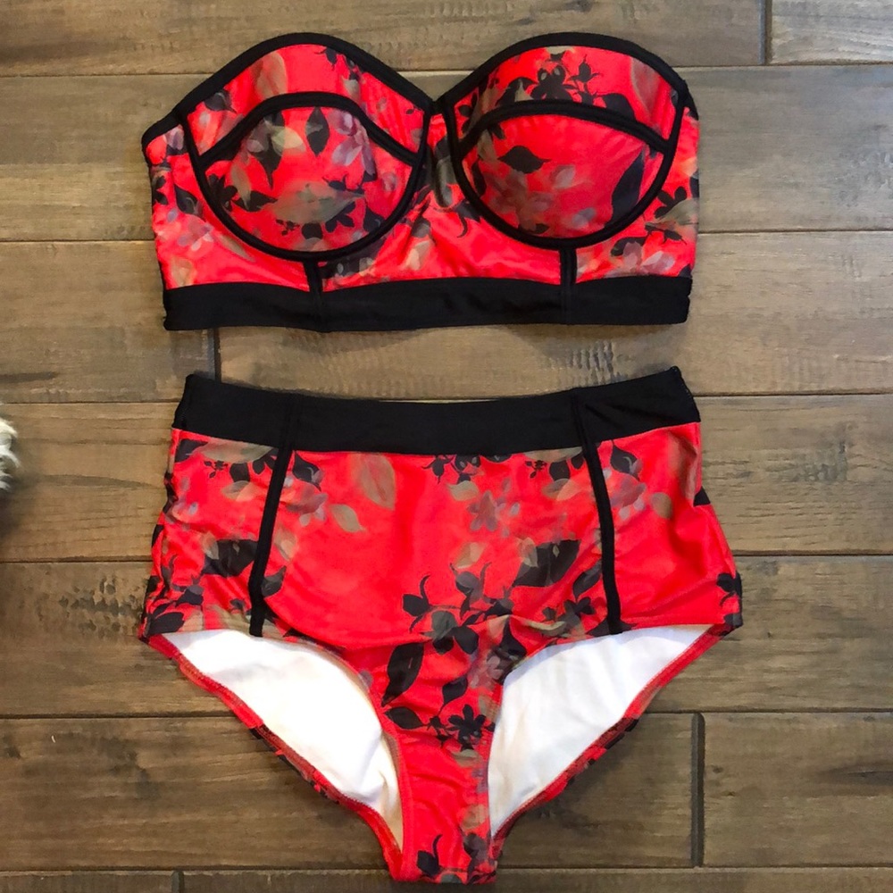 ModCloth / HighDive Vintage Two-Piece Swimsuit